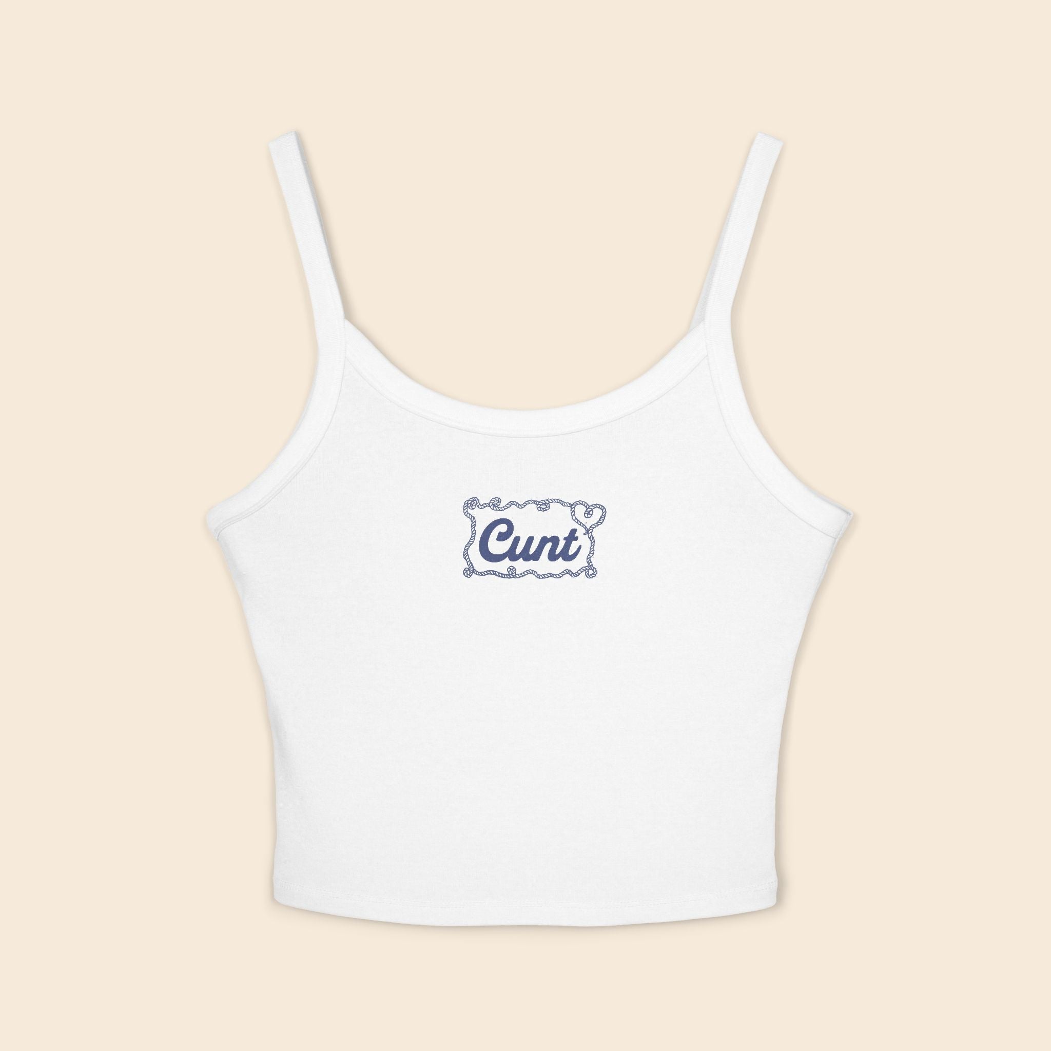 Cunt | Women's Spaghetti Strap Tank Top