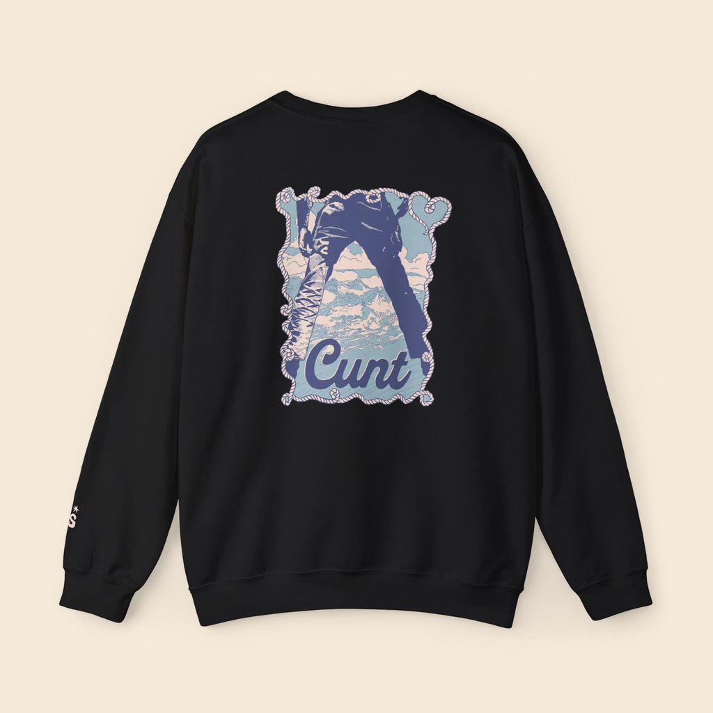 Cunt Black | Unisex Crewneck Sweatshirt