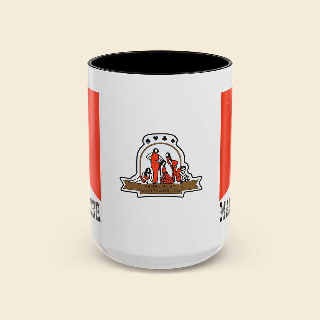 Maneater | Block Print Mug