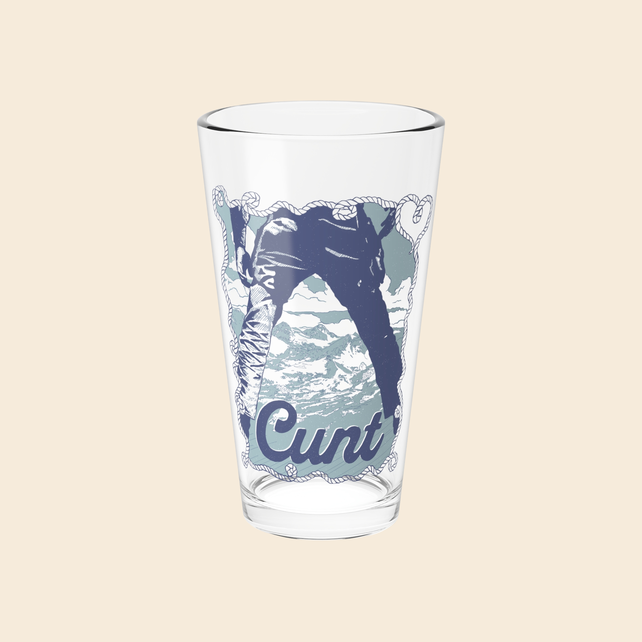 Cunt Pint Glass