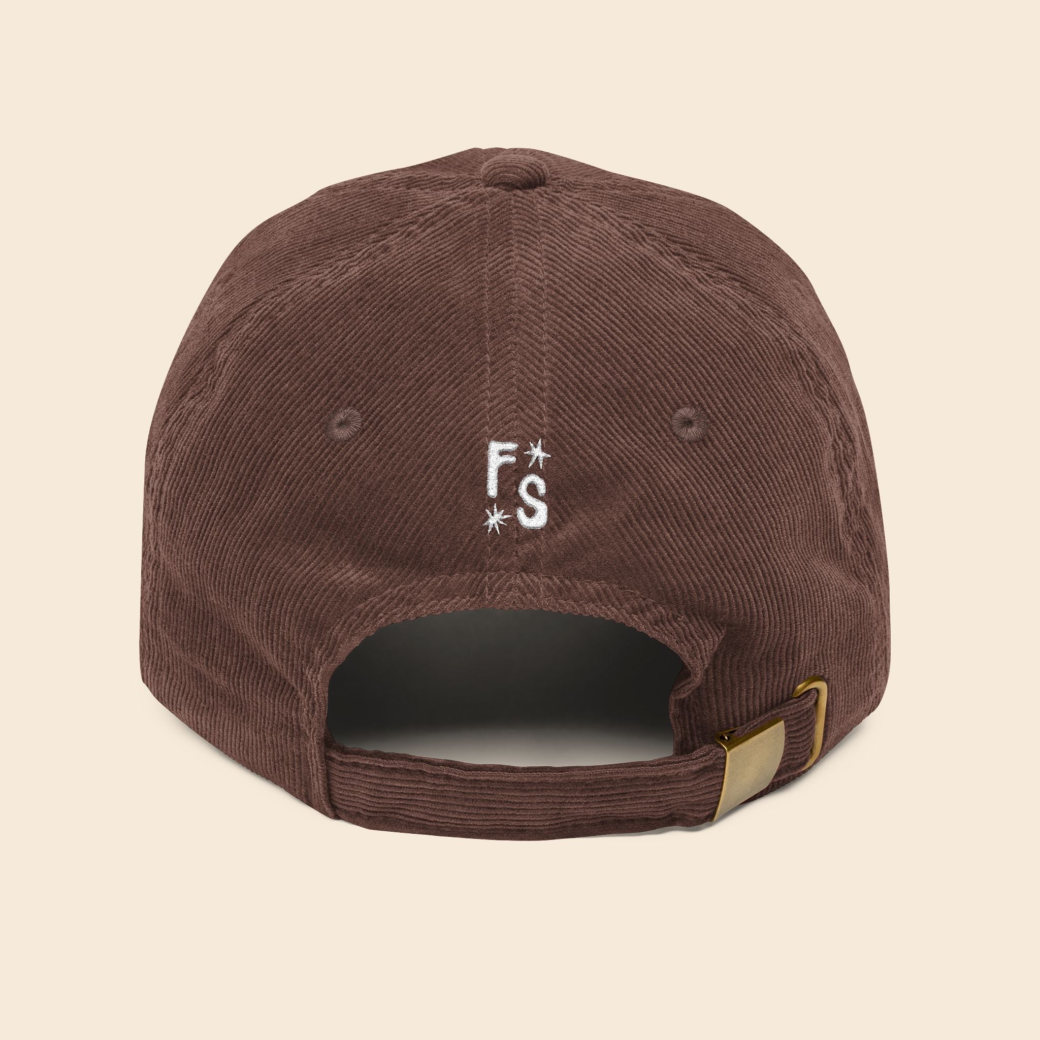 Clever Girl | Embroidered Corduroy Cap