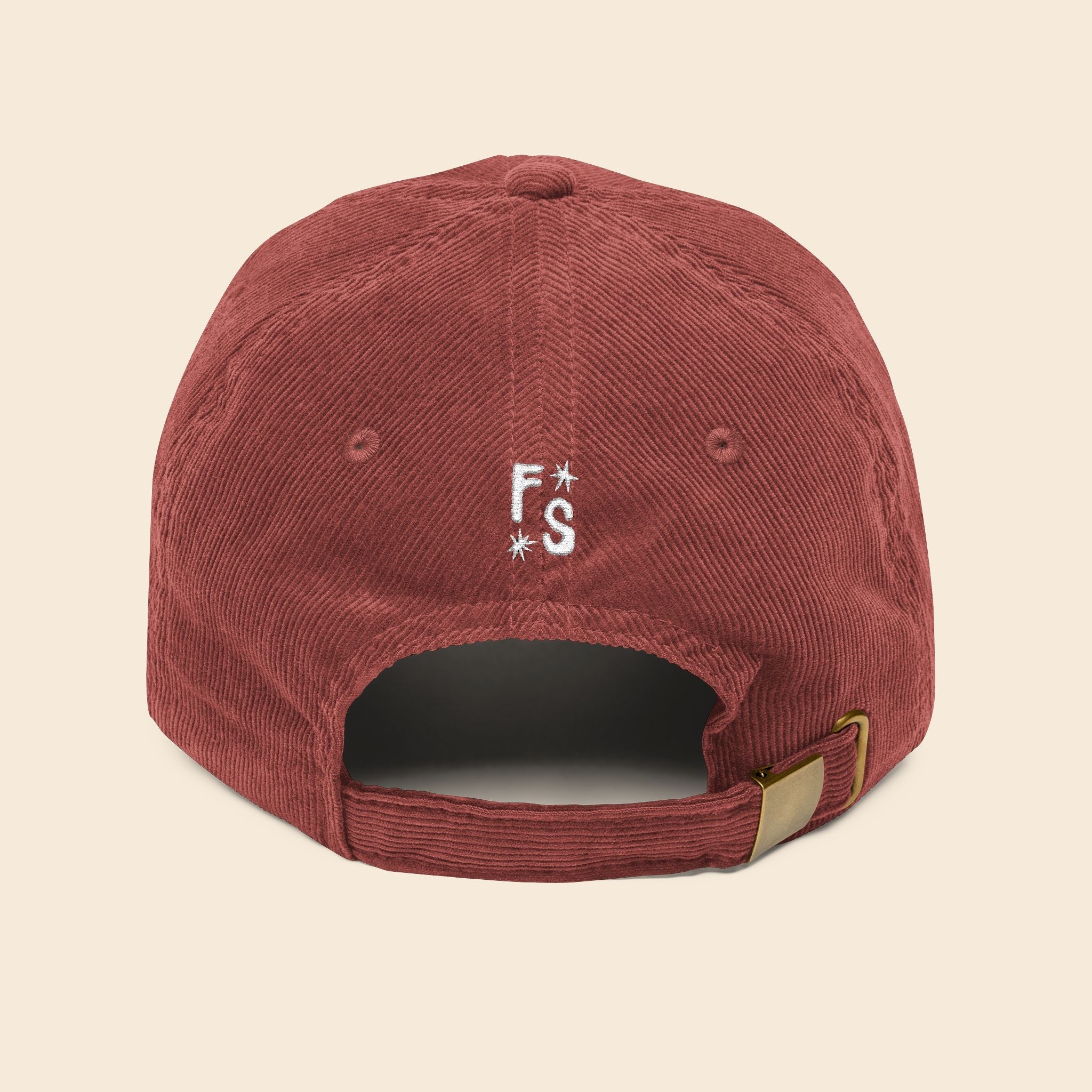 Clever Girl | Embroidered Corduroy Cap