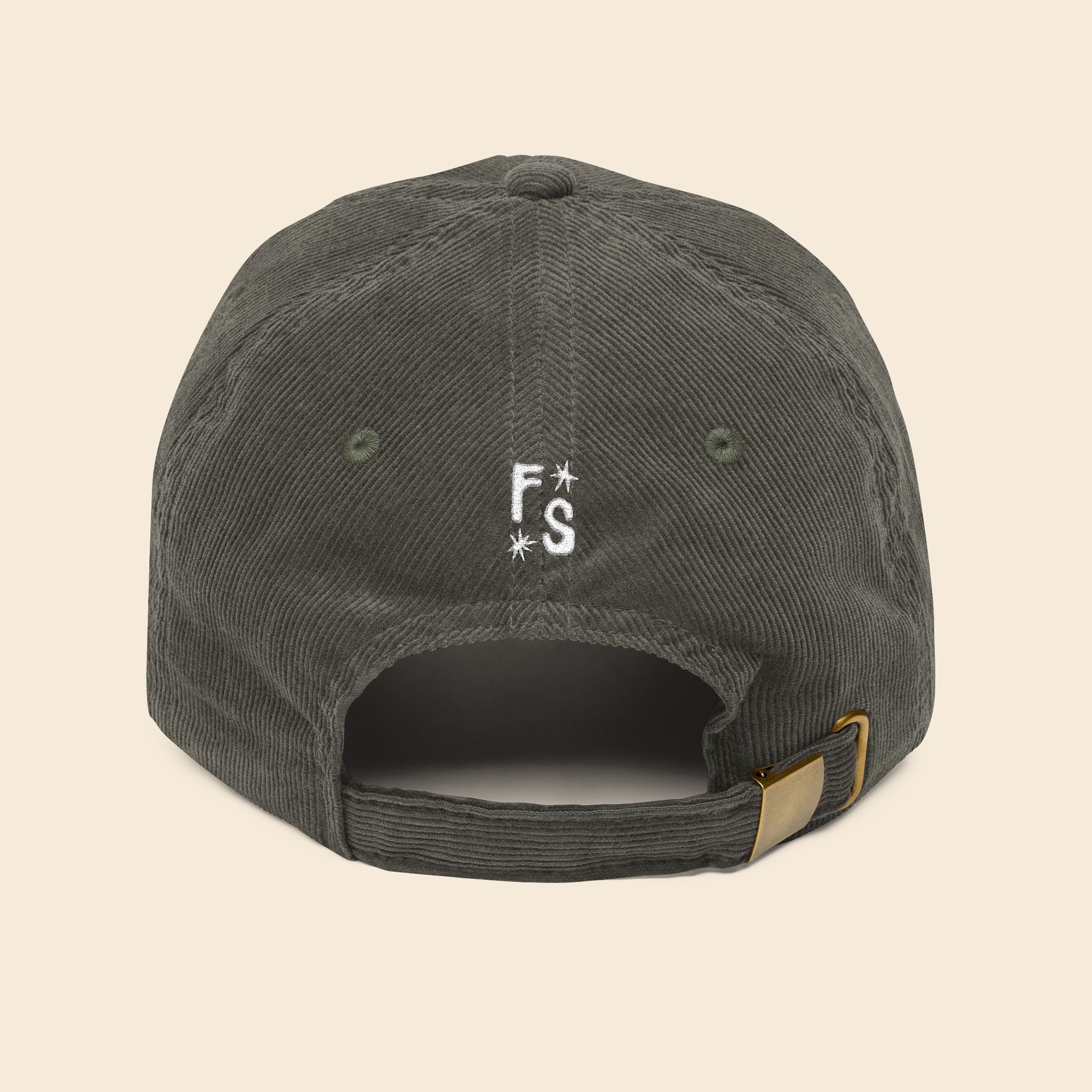 Clever Girl | Embroidered Corduroy Cap