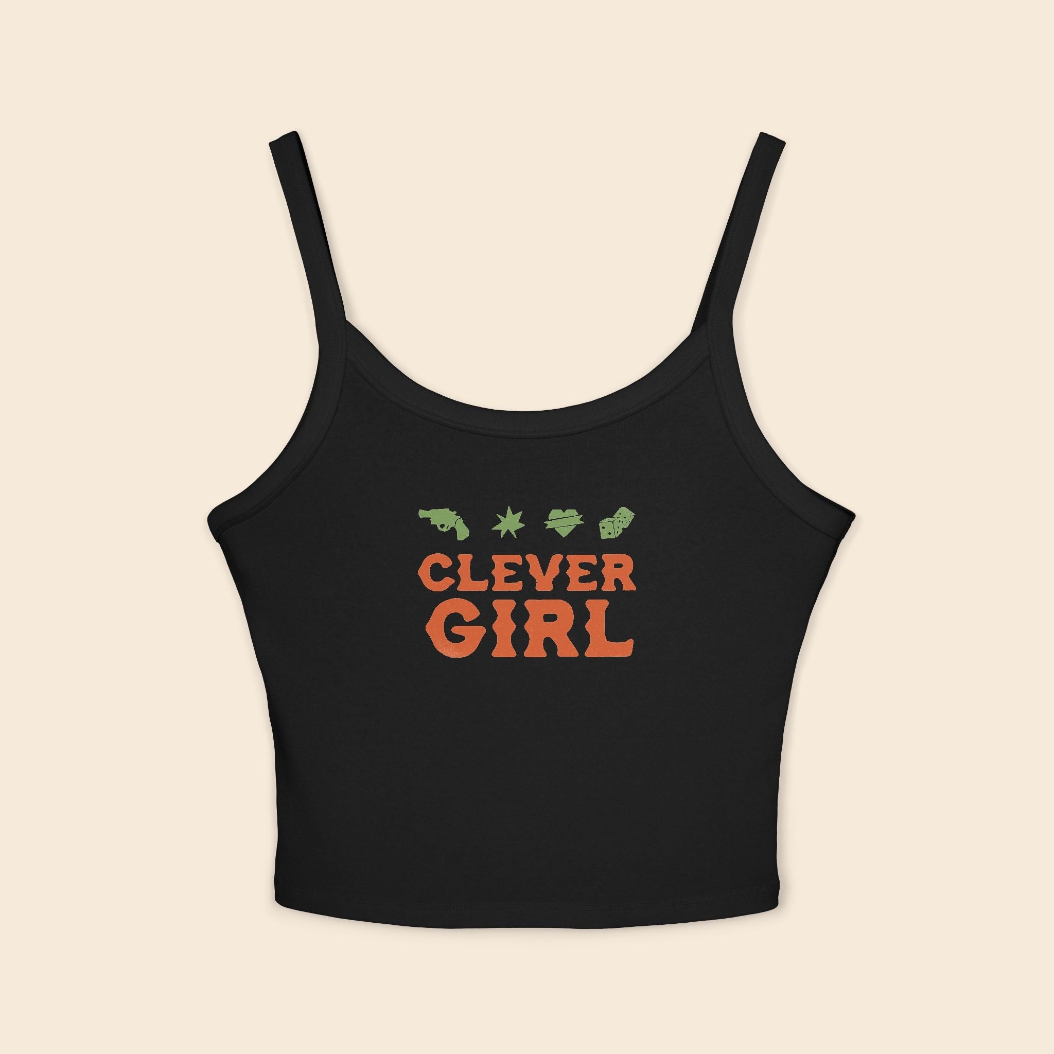 Clever Girl | Women's Spaghetti Strap Tank Top