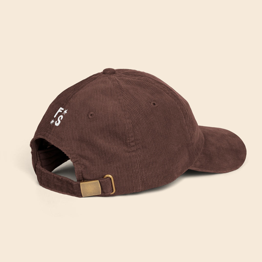 Clever Girl | Embroidered Corduroy Cap