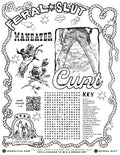 June Dirtbag Western Coloring Page Bundle