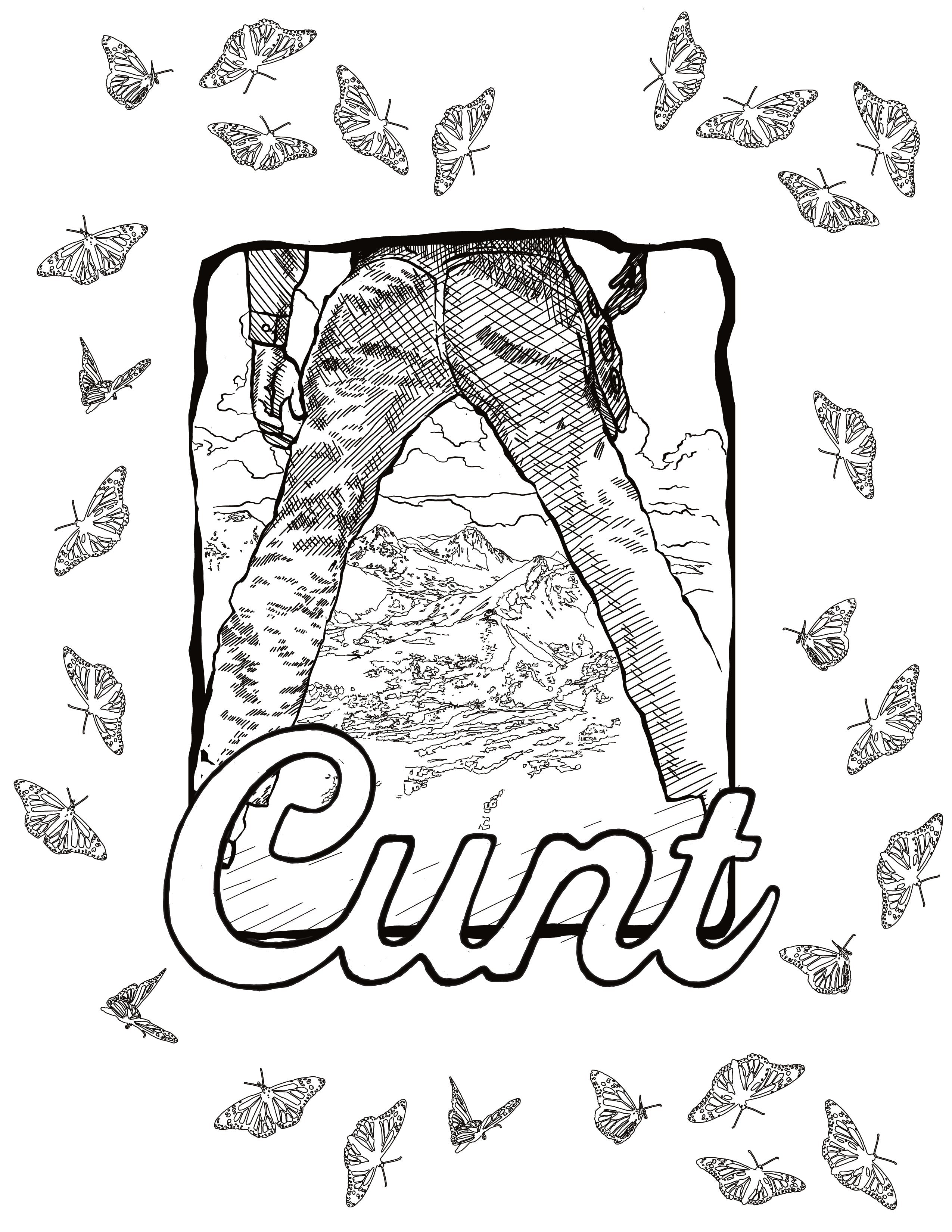 Cunt Coloring Page