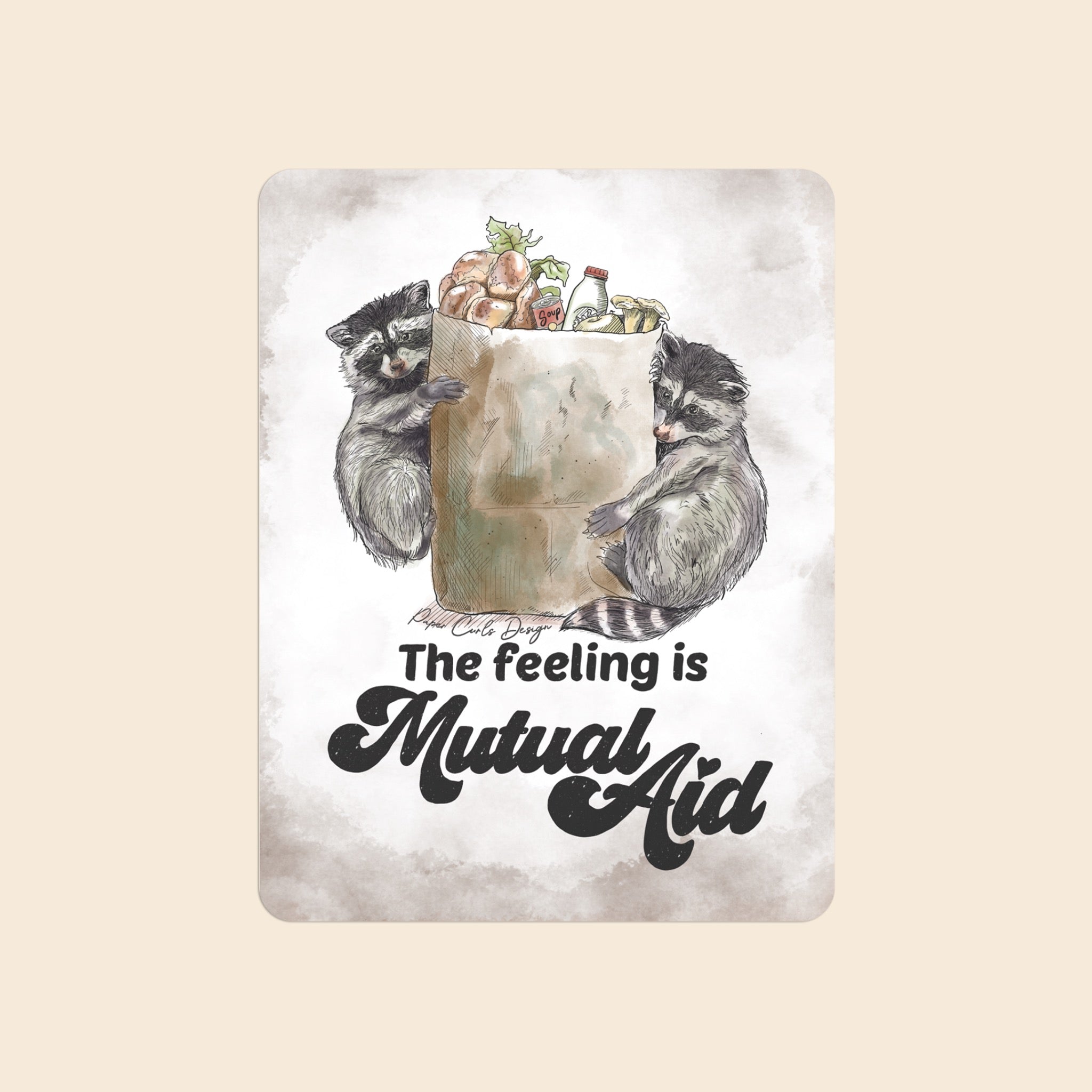 The Feeling is Mutual Aid | Sticker