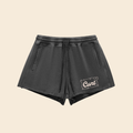 Cunt | Snow Washed Raw Edge Drawstring Shorts